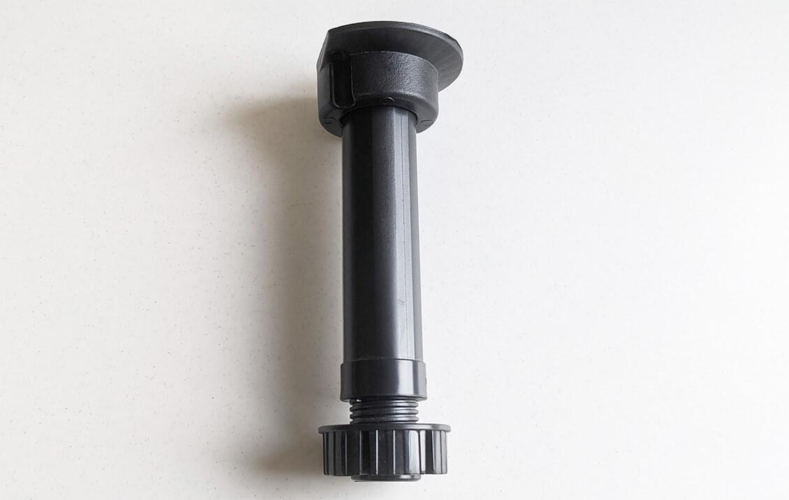 Black Adjustable Kitchen Unit Leg from Better Kitchens